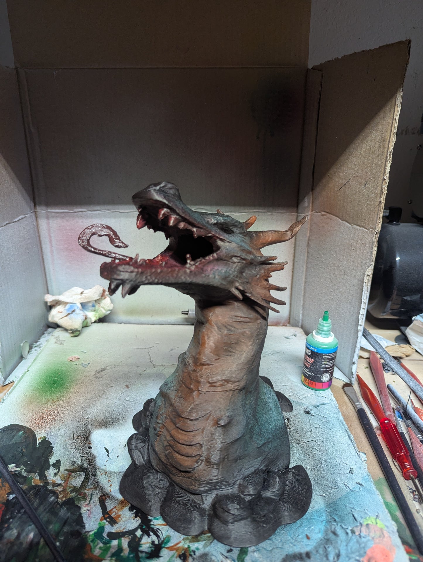 Dragon Head Dice Tower