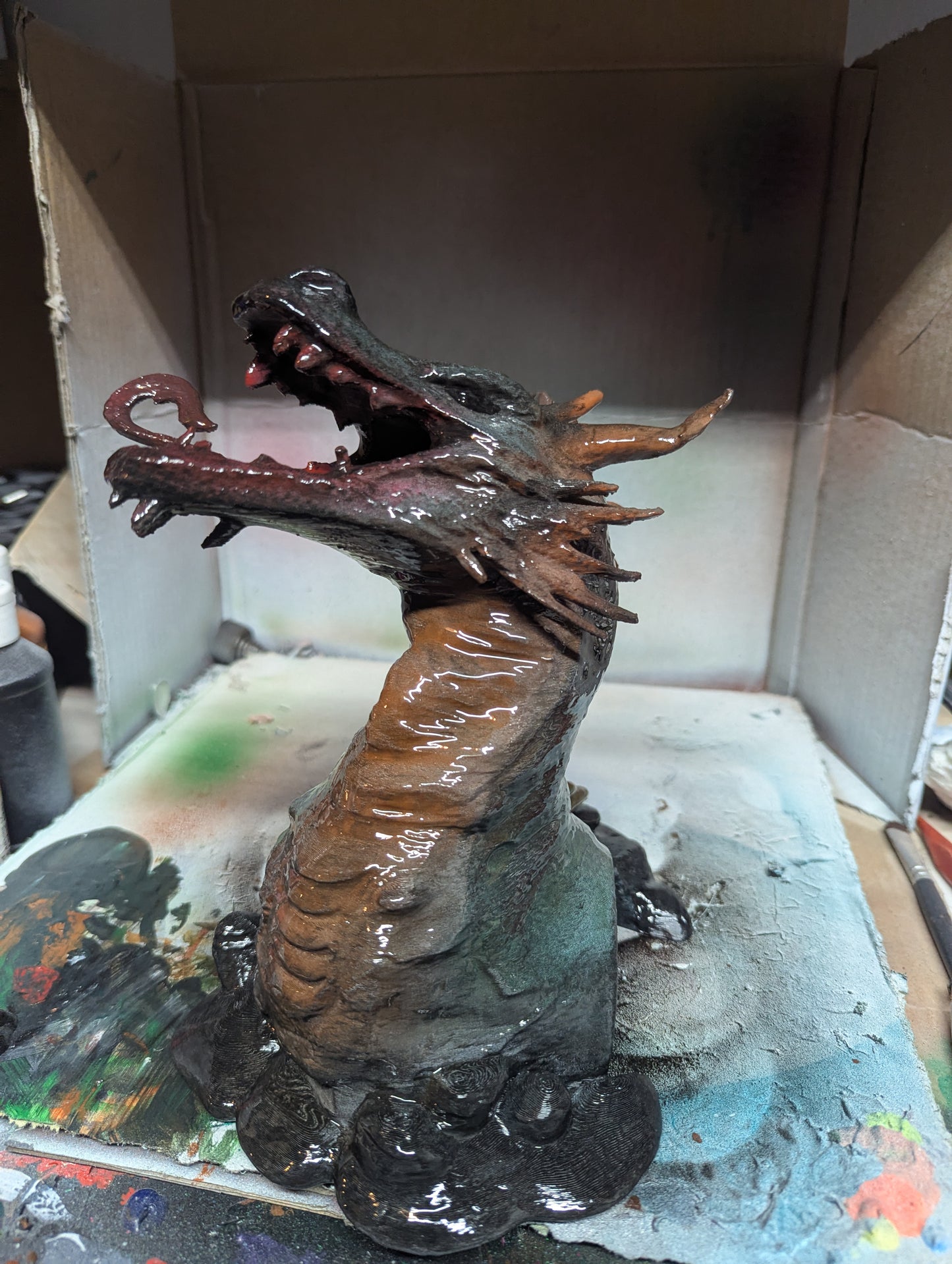 Dragon Head Dice Tower