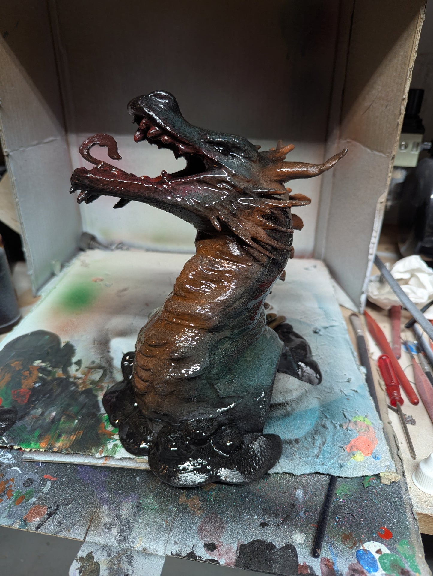 Dragon Head Dice Tower