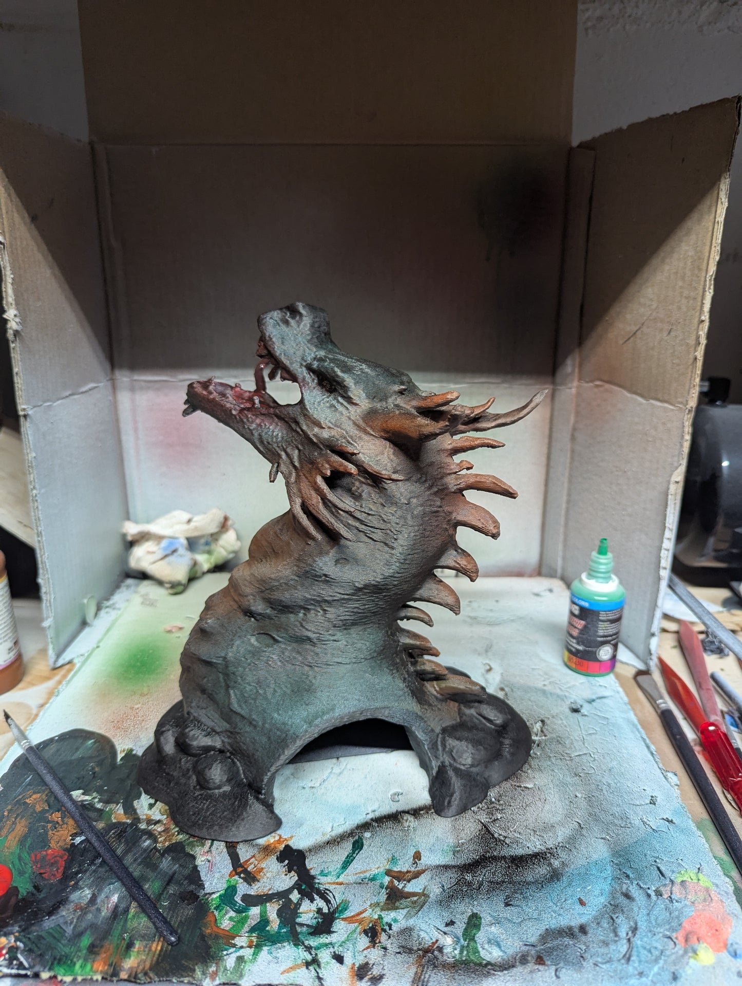 Dragon Head Dice Tower